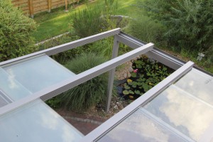Vitello-flex Glasschiebedach Terrassenschiebedach